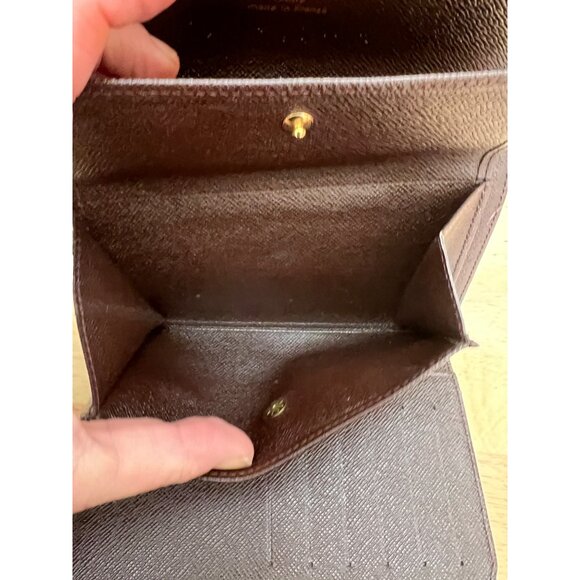 LOUIS VUITTON Tresor Etui Papier Trifold Wallet Damier Leather - Picture 9 of 14